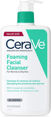 CeraVe Foaming Facial Cleanser, 562 ml