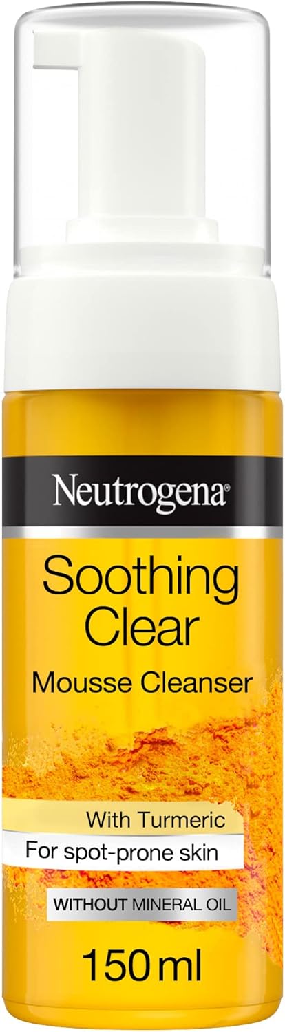 Neutrogena Neutrogena, Soothing Clear Mousse Cleanser, Cleanses & Calms Stressed Skin, 150ml