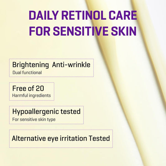 SOME BY MI Retinol Intense Advanced Triple Action Eye Cream  Mild Overnight Korean Anti-Aging Eye Cream  for Dark Circles & Fine Lines  Ideal for Retinol Beginners  1.01Oz, 30ml