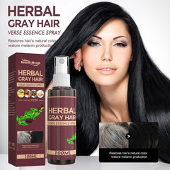 Grey Herbal Anti Hair Serum Anti Hair Spray For Reducing Grey Hair 100ml