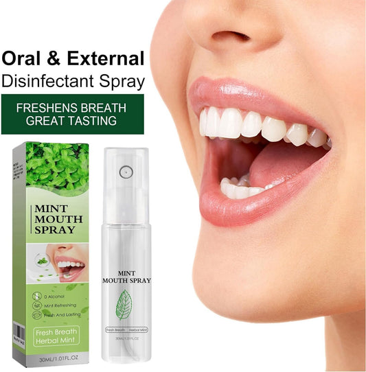 Breath Spray Mint, Fresh Breath Oral Care Essence